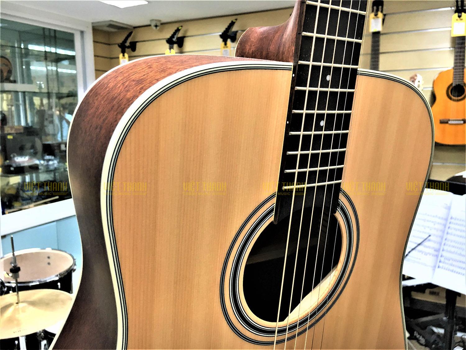Đàn guitar Takamine GD20 NS thiết kế tit mỉ từng chi tiết