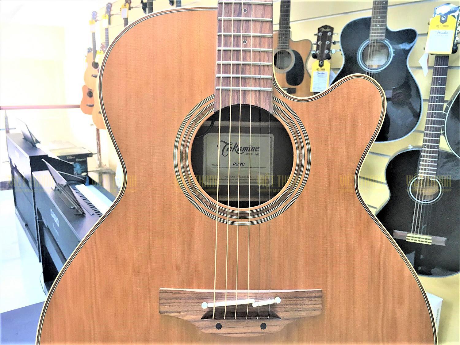 Đàn guitar Takamine P3NC có chất lượng âm thanh tuyệt vời