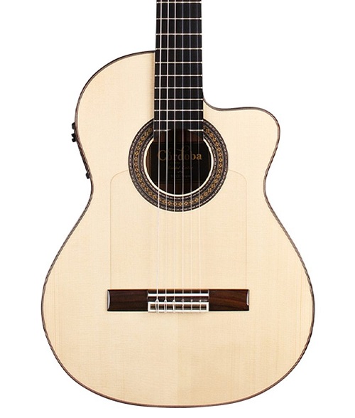 dan guitar cordoba 55fce negra