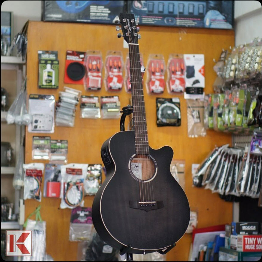 dan guitar tanglewood twbb sfce anh thuc te