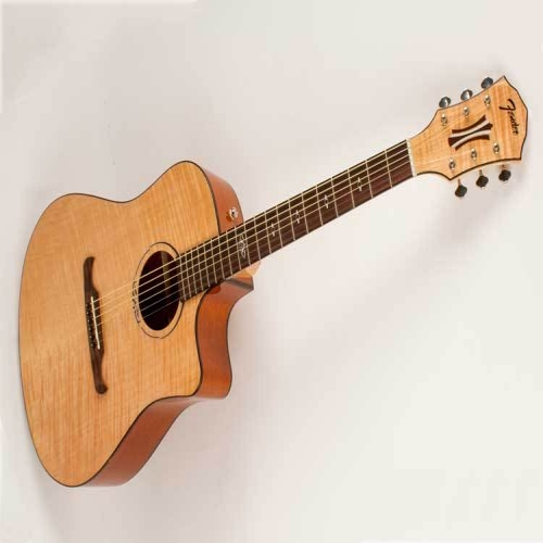 Fender-T-Bucket 400CE Flm Mpl Nat V3