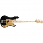 Fender Deluxe Active P Bass® Special, Maple Fingerboard, Black