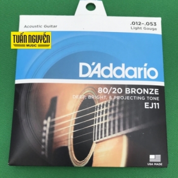 Dây Acoustic DA'ddario EJ11